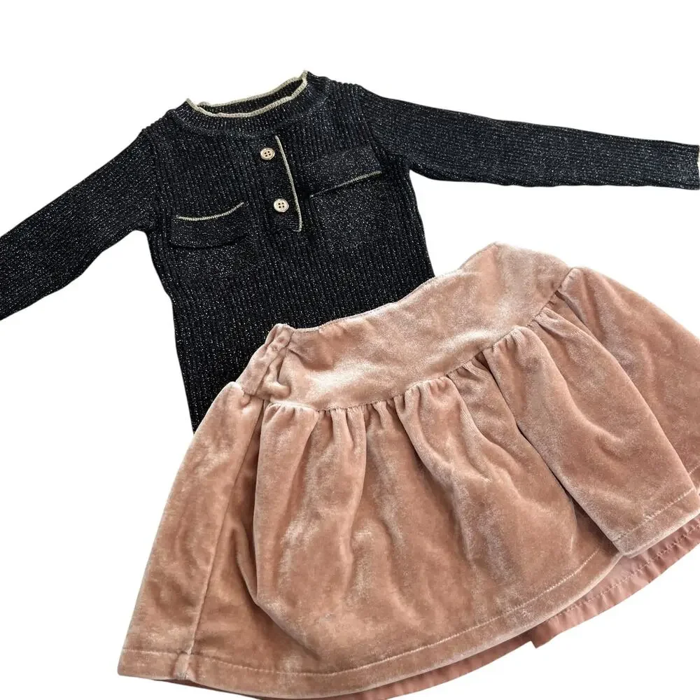 Girls Fall Winter Mix and Match Assortment Bundle Size 18-24 Months